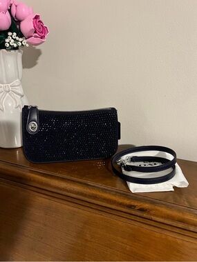 Coach Penn Shoulder Bag With Crystal LIKE NEW